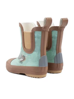 mikk-line Stiefel & Boots|Gummistiefel^Gummistiefel in Hellblau/ Hellbraun