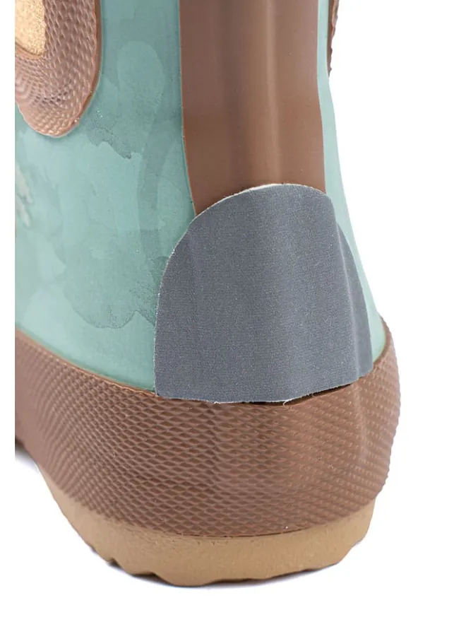 mikk-line Stiefel & Boots|Gummistiefel^Gummistiefel in Hellblau/ Hellbraun