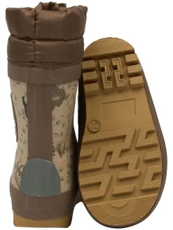 mikk-line Gummistiefel^Gummistiefel in Hellbraun