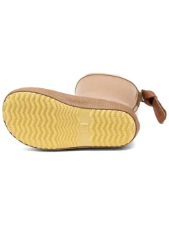 Gummistiefel in Hellbraun><noscript><img width=
