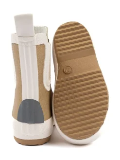 Gummistiefel in Hellbraun><noscript><img width=