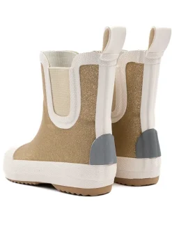 Gummistiefel in Hellbraun><noscript><img width=