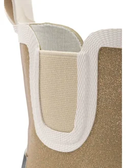 Gummistiefel in Hellbraun><noscript><img width=