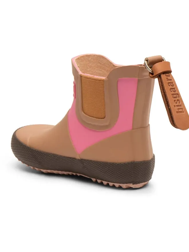 bisgaard Gummistiefel^Gummistiefel in Hellbraun/ Pink