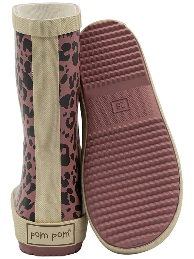 Gummistiefel in Hellbraun>POM POM Clearance