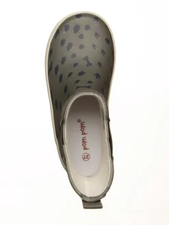 POM POM Gummistiefel^Gummistiefel in Khaki
