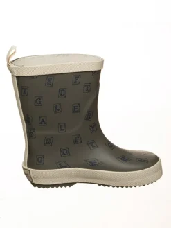 POM POM Gummistiefel^Gummistiefel in Khaki/ Beige