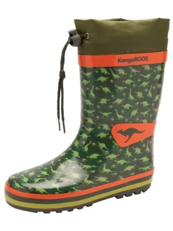Gummistiefel in Khaki/ Orange>Kangaroos Sale