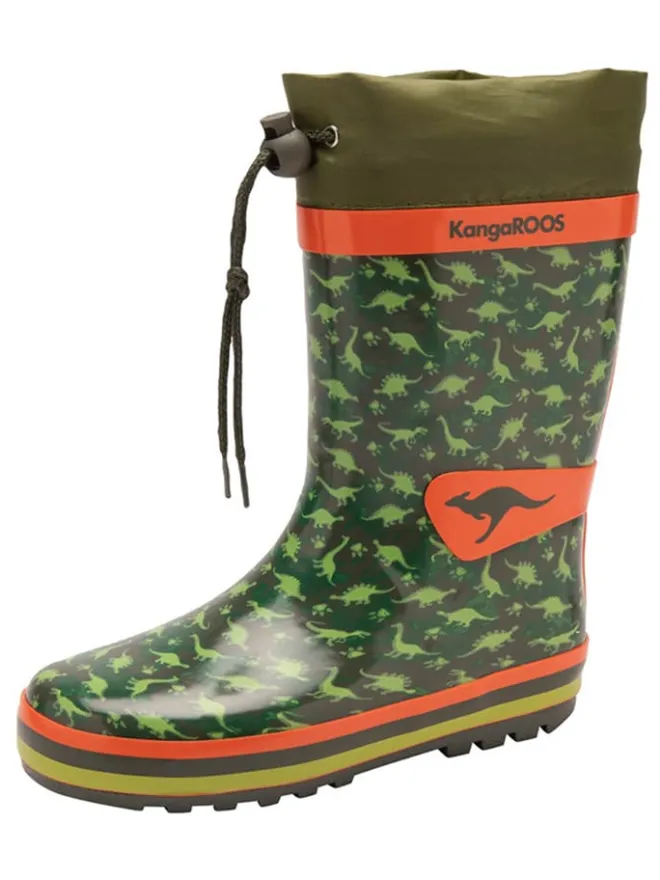 Gummistiefel in Khaki/ Orange>Kangaroos Sale