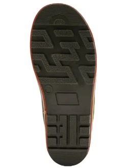 Gummistiefel in Khaki/ Orange><noscript><img width=