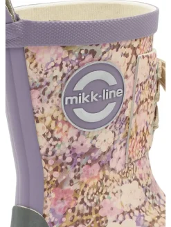 mikk-line Stiefel & Boots|Gummistiefel^Gummistiefel in Lila/ Creme