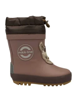 Gummistiefel in Mauve>mikk-line Clearance