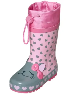Playshoes Stiefel & Boots|Gummistiefel^Gummistiefel in Rosa