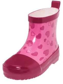 Playshoes Gummistiefel^Gummistiefel in Rosa/ Beere
