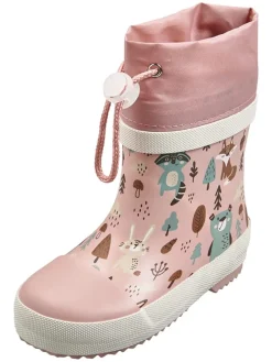 Gummistiefel in Rosa/ Bunt>Playshoes