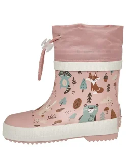Gummistiefel in Rosa/ Bunt><noscript><img width=