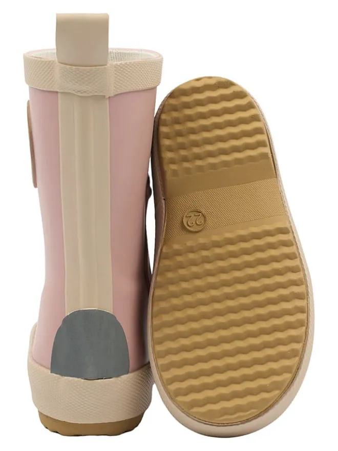 mikk-line Gummistiefel^Gummistiefel in Rosa/ Creme
