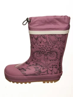POM POM Gummistiefel^Gummistiefel in Rosa/ Schwarz