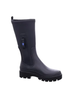 Gummistiefel in Schwarz><noscript><img width=