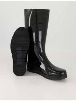 Gummistiefel in Schwarz><noscript><img width=