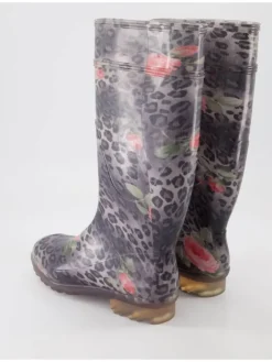 Gummistiefel in Schwarz><noscript><img width=