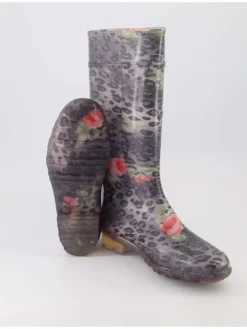 Gummistiefel in Schwarz><noscript><img width=