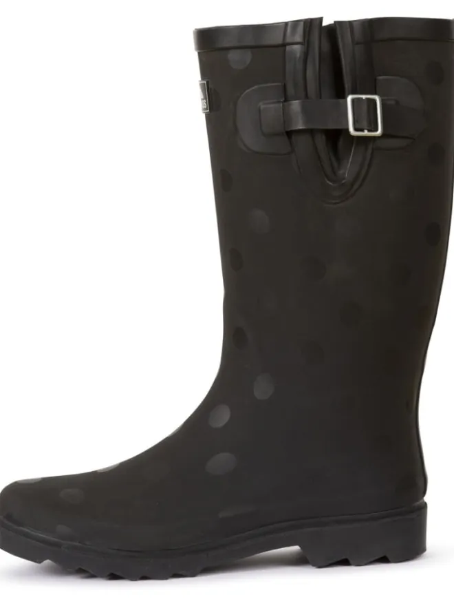 Trespass Gummistiefel^Gummistiefel in Schwarz