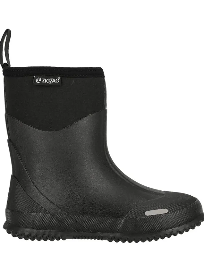 Zigzag Gummistiefel^Gummistiefel in Schwarz