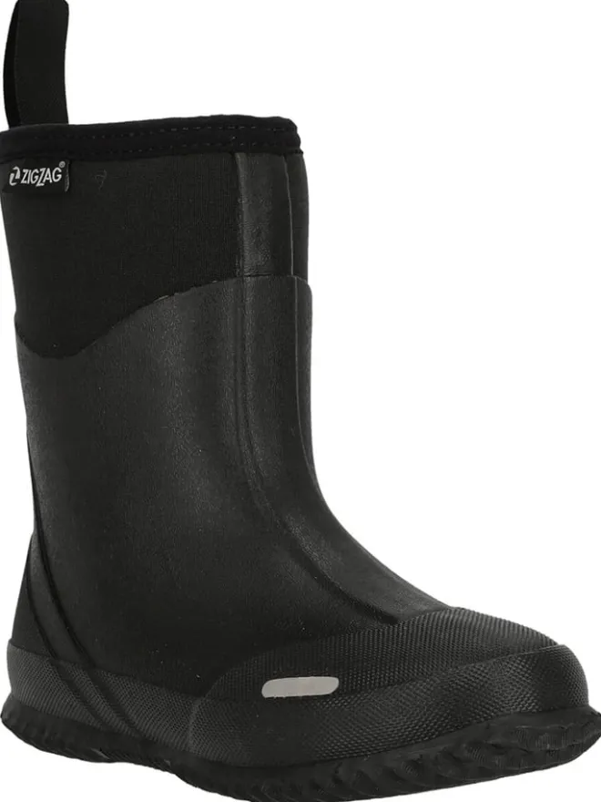 Zigzag Gummistiefel^Gummistiefel in Schwarz