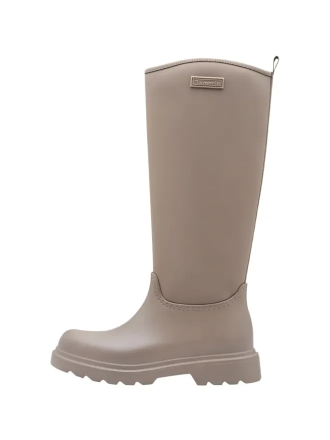 Tamaris Gummistiefel^Gummistiefel in TAUPE