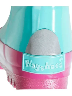 Playshoes Gummistiefel|Gummistiefel^Gummistiefel in Türkis/ Pink