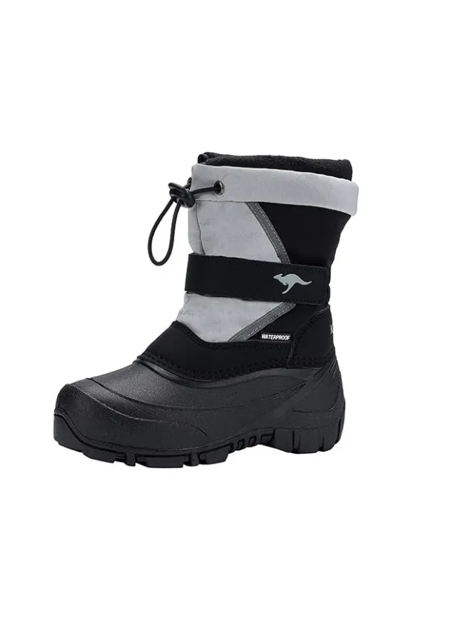 Gummistiefel "Kanga-Bean V" in Schwarz/ Grau>Kangaroos Discount