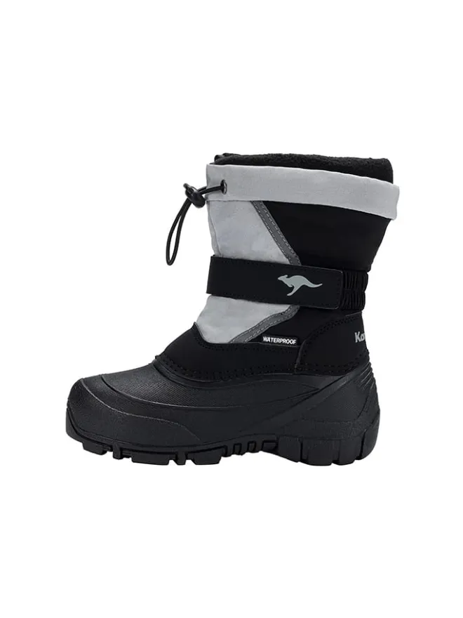 Gummistiefel "Kanga-Bean V" in Schwarz/ Grau>Kangaroos Discount