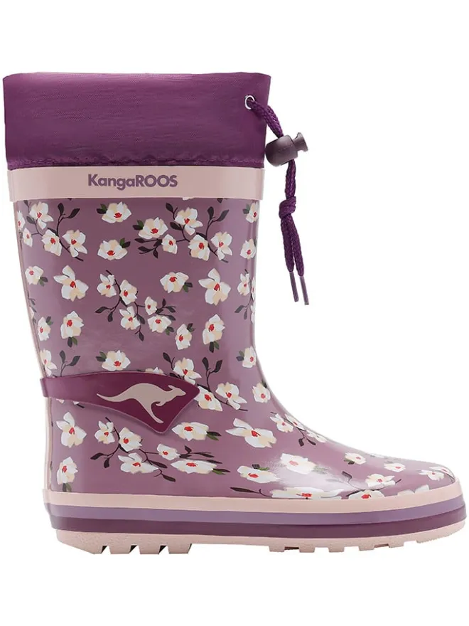 Gummistiefel "K-Rain" in Lila/ Rosa>Kangaroos Clearance