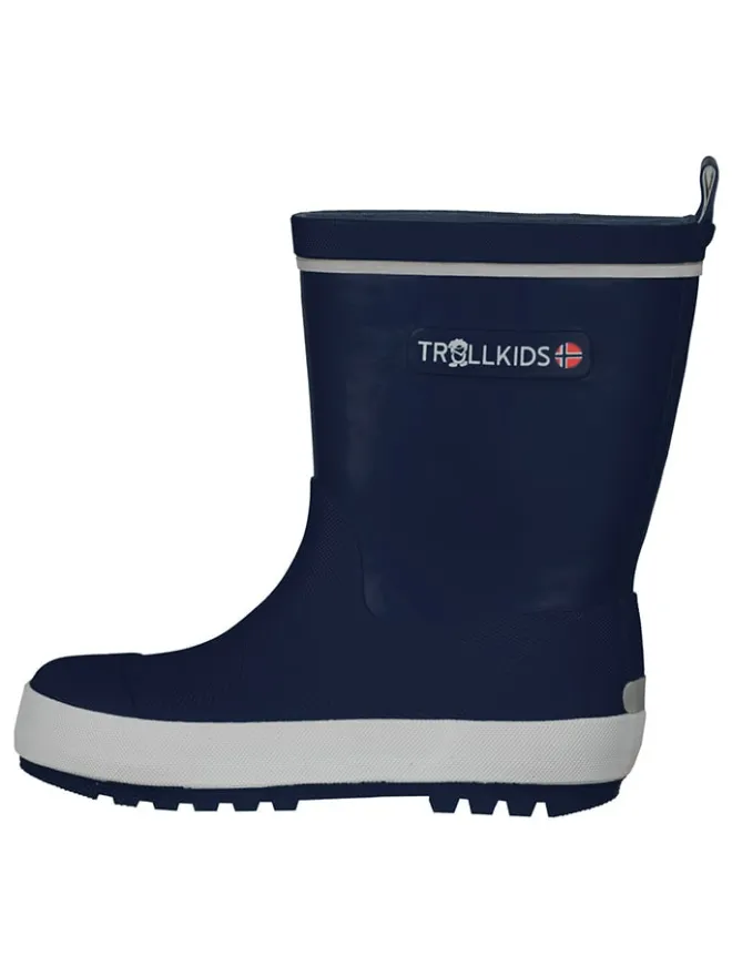Gummistiefel "Lysefjord" in Dunkelblau>Trollkids Outlet