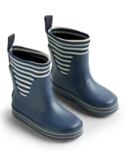 Gummistiefel "Mist" in Blau>Wheat Online