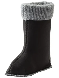 Gummistiefel mit Innenschuh uni in 355><noscript><img width=