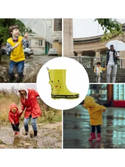 Gummistiefel mit Motiv, in Gelb, mit Piikachu><noscript><img width=
