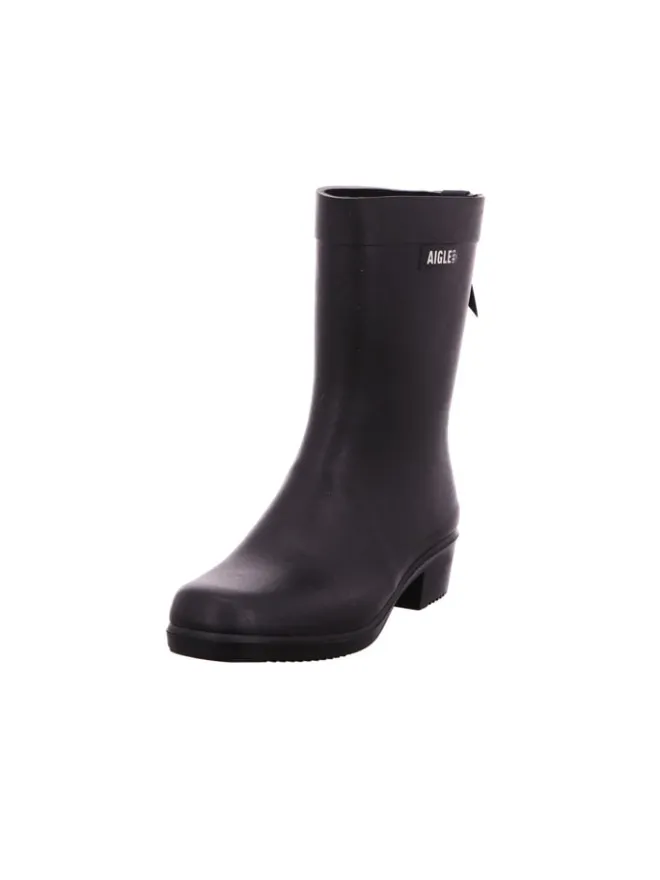 AIGLE Gummistiefel^Gummistiefel Myrica Mid in Noir