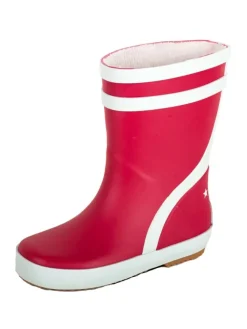 BMS Gummistiefel^Gummistiefel "Naturkautschuck" in Rot