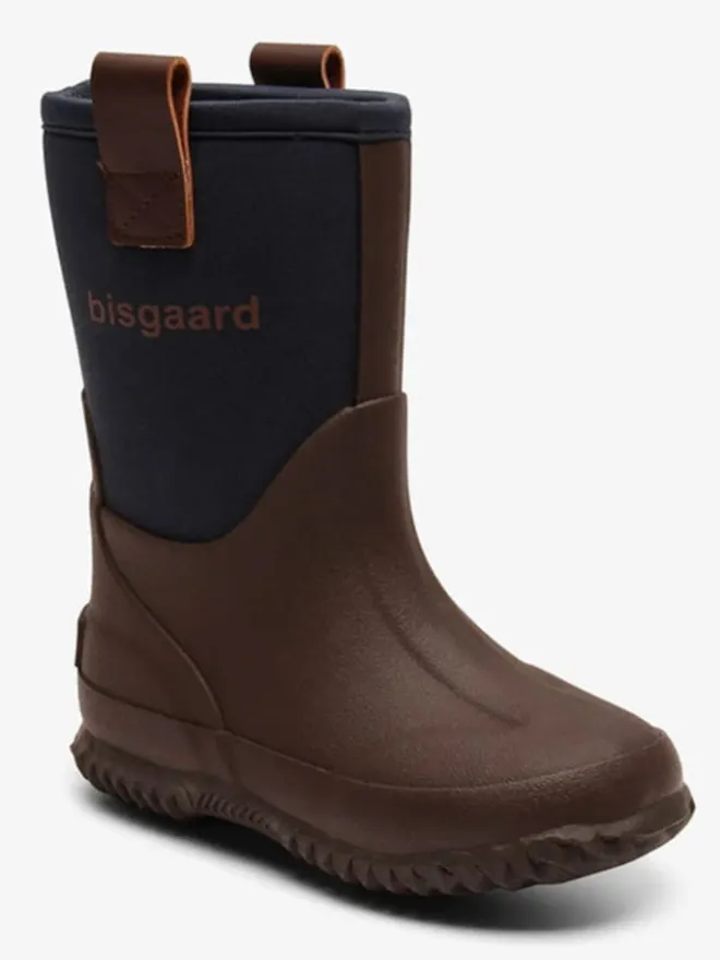 Gummistiefel "Neo" in Braun/ Schwarz>bisgaard Clearance