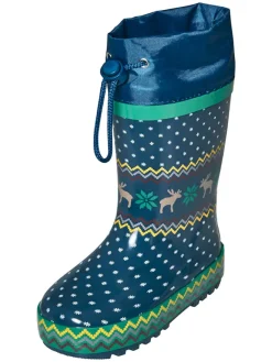 Playshoes Stiefel & Boots|Gummistiefel^Gummistiefel "Norweger" in Dunkelblau