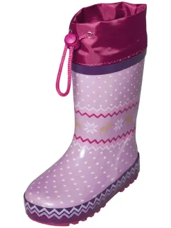 Playshoes Stiefel & Boots|Gummistiefel^Gummistiefel "Norweger" in Rosa