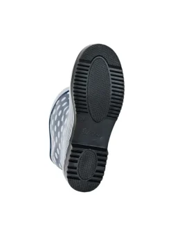 MADSea Gummistiefel^Gummistiefel Ocean Halbschaft in Dunkelblau mit weißen Punkten