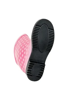 Gummistiefel Ocean High Langschaft in Pink mit weißen Punkten><noscript><img width=
