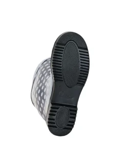 Gummistiefel Ocean High Langschaft in Dunkelblau mit weißen Punkten><noscript><img width=