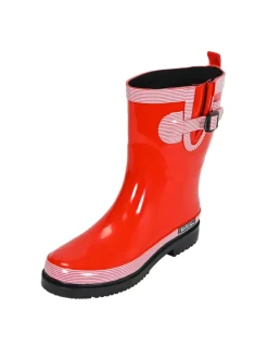 Gummistiefel Ocean Pure Halbschaft in rot>MADSea Discount