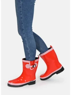Gummistiefel Ocean Pure Halbschaft in rot><noscript><img width=