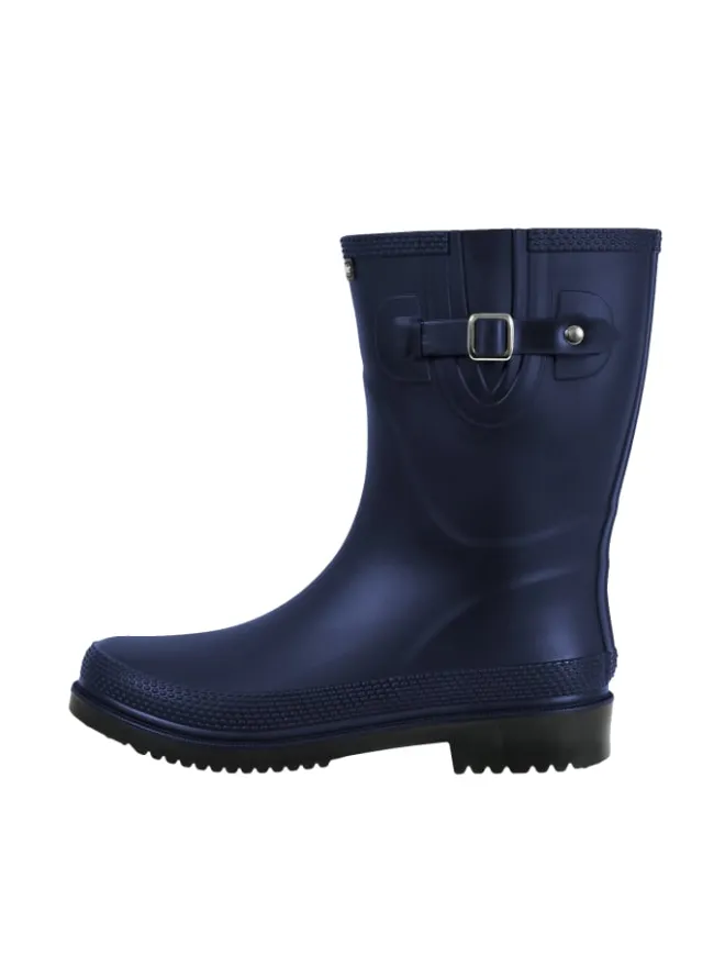 Regenliebe Gummistiefel^Gummistiefel Pfütze in dunkelblau/schwarz