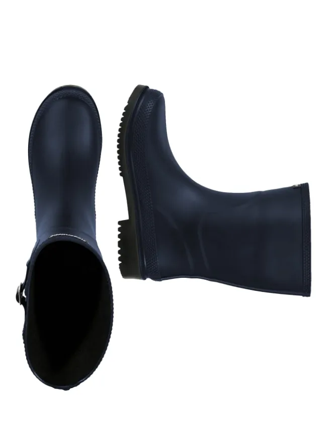 Regenliebe Gummistiefel^Gummistiefel Pfütze in dunkelblau/schwarz